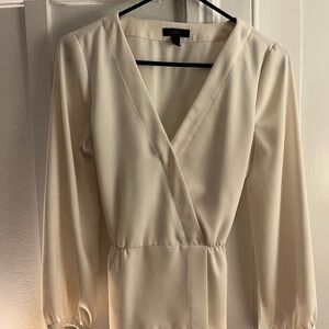 White size 4 JCrew blouse